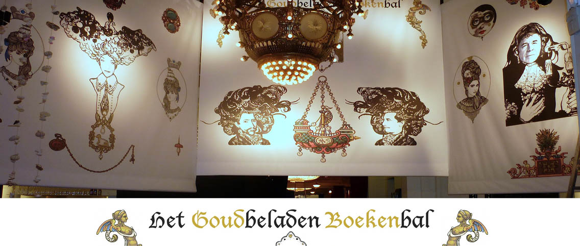 Boekenbal Amsterdam  ‘Het Goudbeladen Boekenbal’